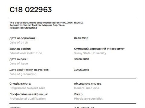 Марина Трейтяк